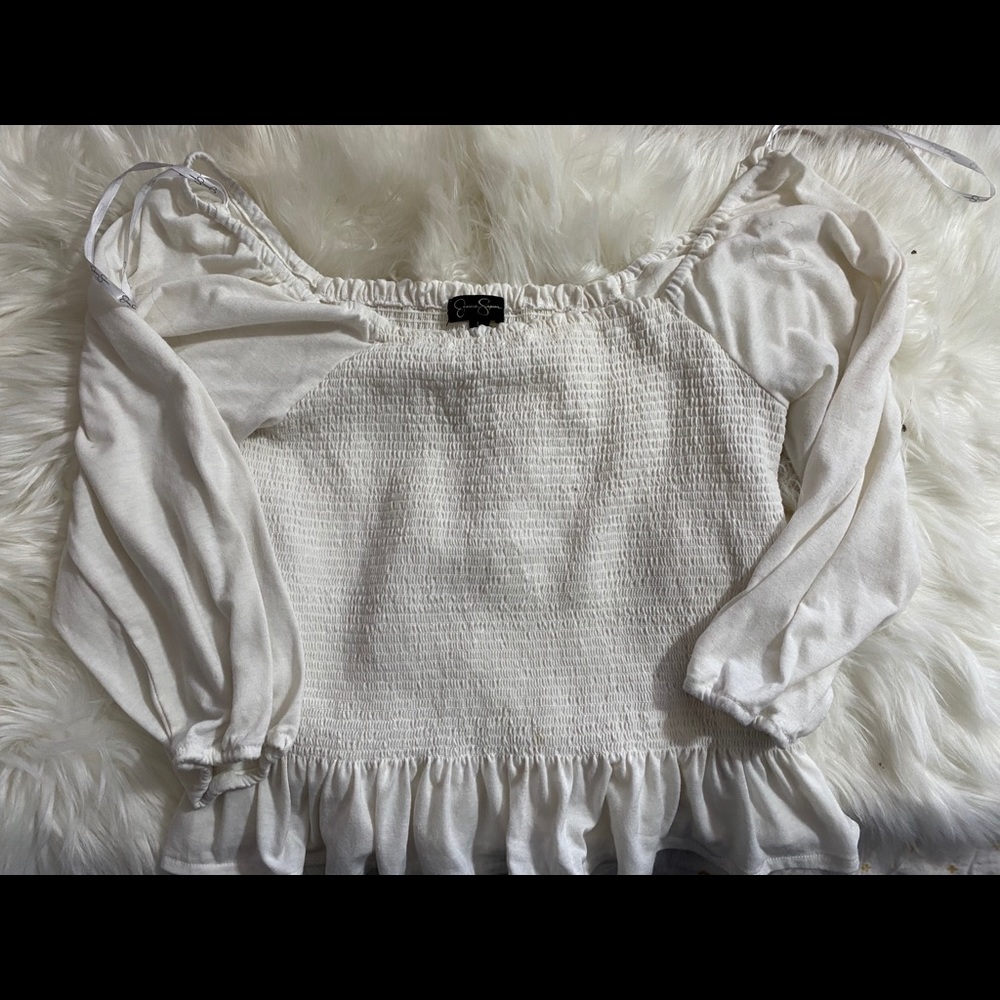 Jessica Simpson women’s off the shoulder blouse